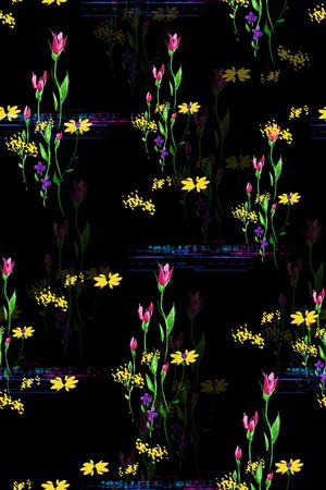 玉兰花印花华亿平台图片