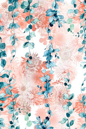 水彩印花华亿平台图片