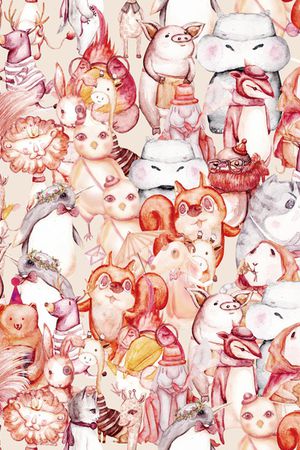 卡通印花华亿平台图片