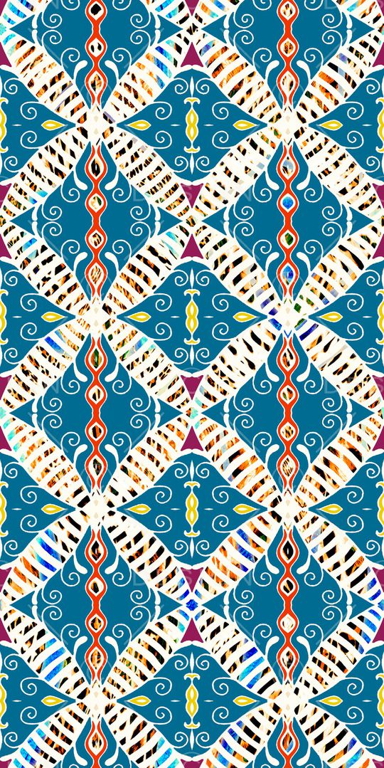 几何印花华亿平台图片