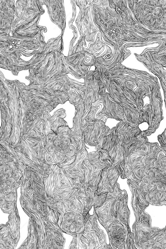 几何条纹-geometry印花华亿平台图片