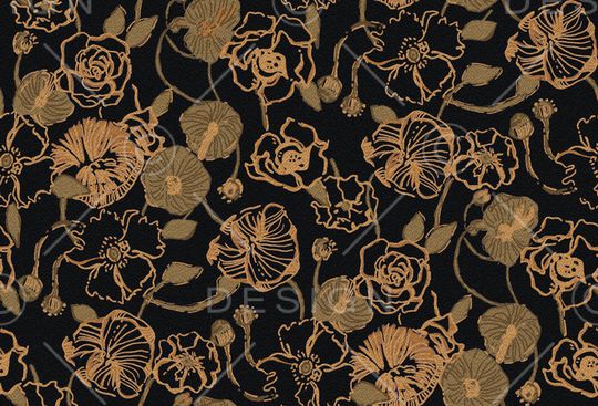 栀子花印花华亿平台图片