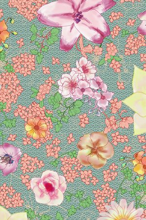 乱花印花华亿平台图片