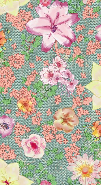 乱花印花华亿平台图片