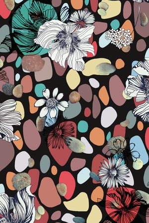 水彩印花华亿平台图片