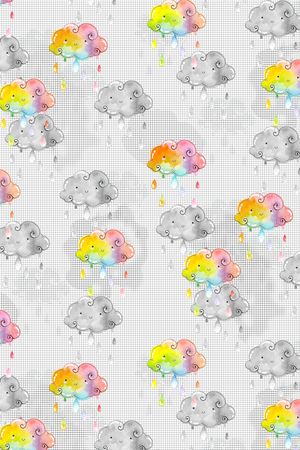 云朵印花华亿平台图片