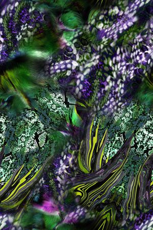 抽象印花华亿平台图片