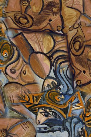 油画印花华亿平台图片