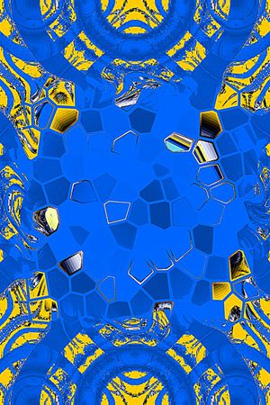 方格印花华亿平台图片