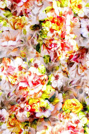 花朵印花华亿平台图片