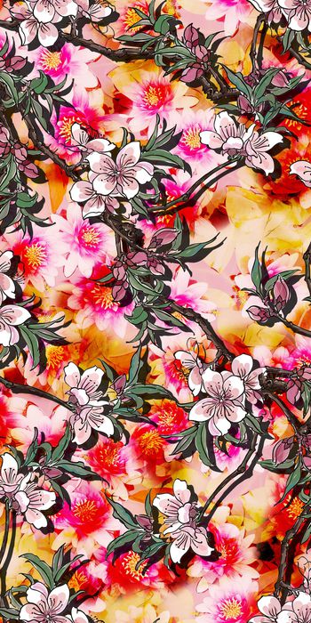 花朵印花华亿平台图片