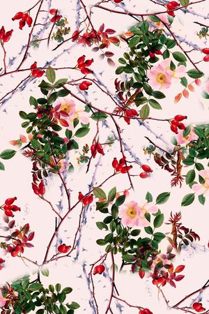 花朵印花华亿平台图片