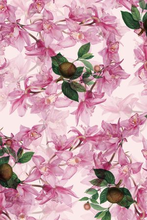 花朵印花华亿平台图片