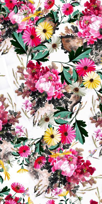 花朵印花华亿平台图片