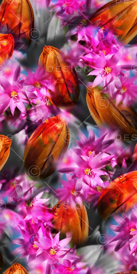 花朵印花华亿平台图片