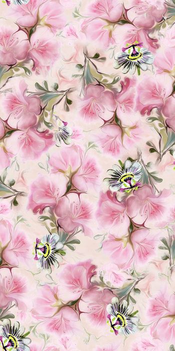 花朵印花华亿平台图片