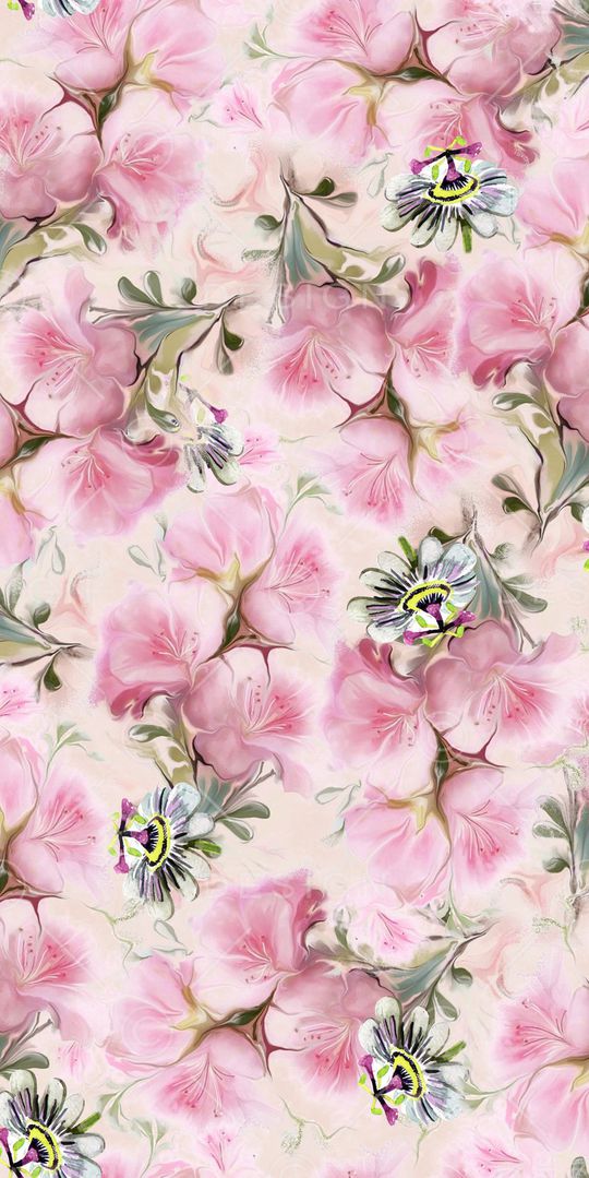 花朵印花华亿平台图片