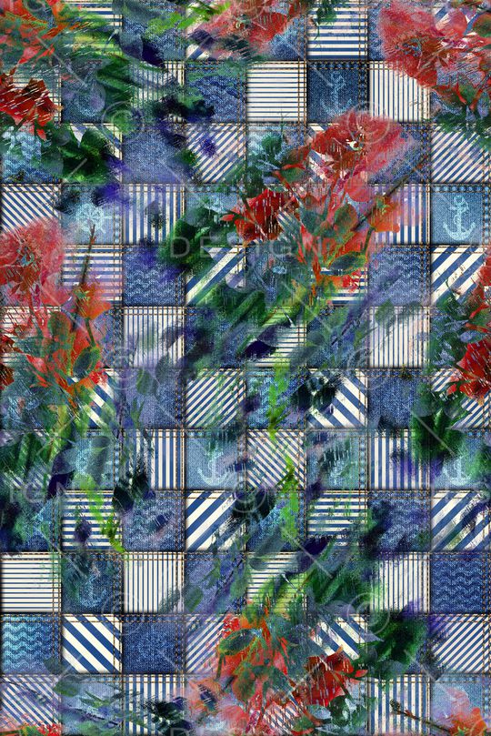 抽象印花华亿平台图片