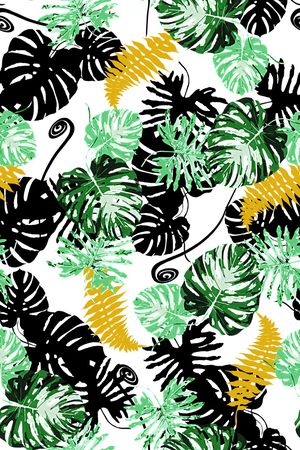 热带风印花华亿平台图片