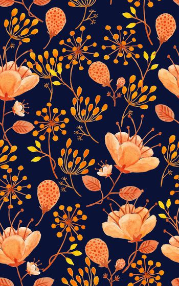 879991-20170626 水彩 黄花