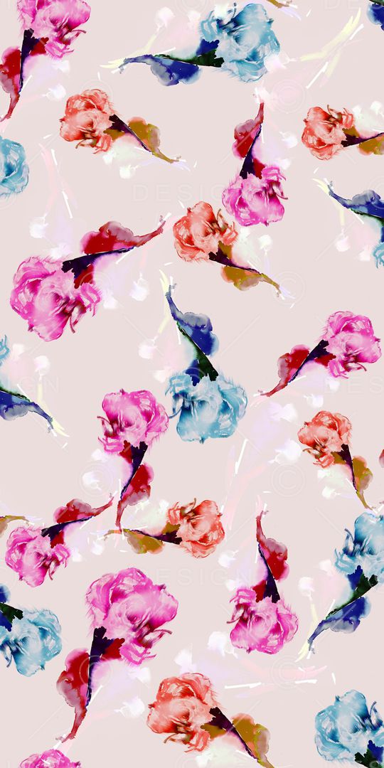 小清新印花华亿平台图片