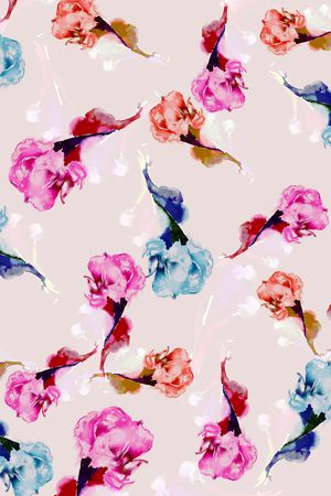 小清新印花华亿平台图片