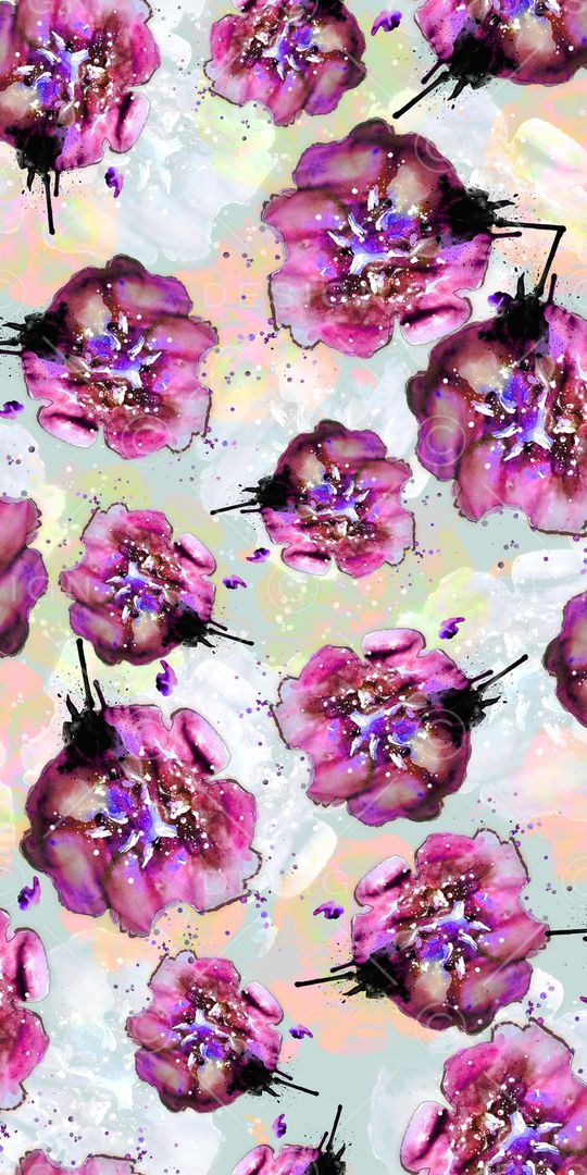 花朵印花华亿平台图片