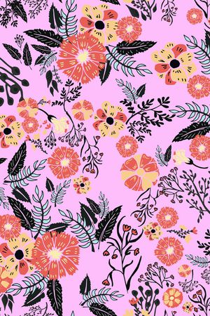 小碎花印花华亿平台图片