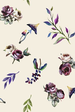 水彩印花华亿平台图片