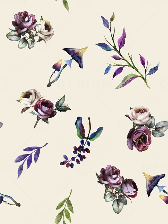 水彩印花华亿平台图片