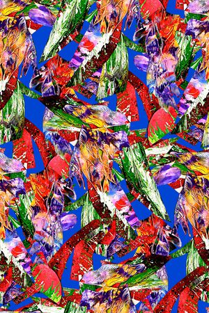 抽象纹理印花华亿平台图片