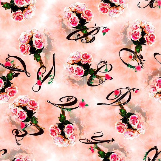 抽象印花华亿平台图片