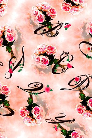 抽象印花华亿平台图片