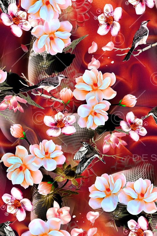 抽象印花华亿平台图片