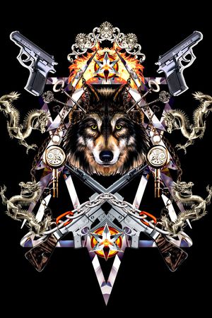 几何印花华亿平台图片