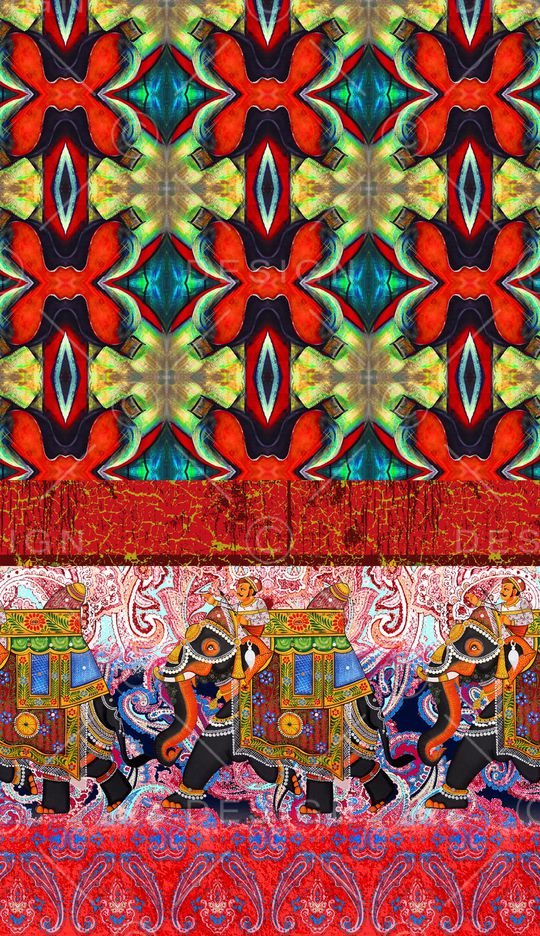 花纹印花华亿平台图片