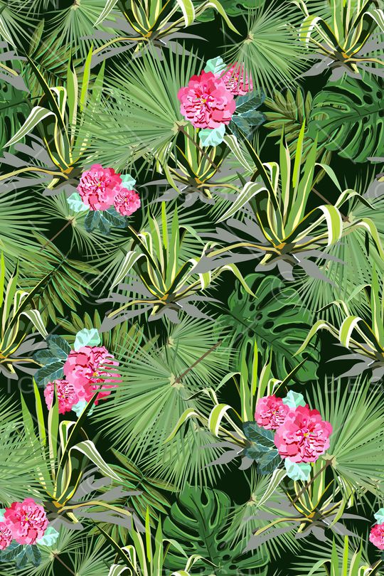 植物印花华亿平台图片