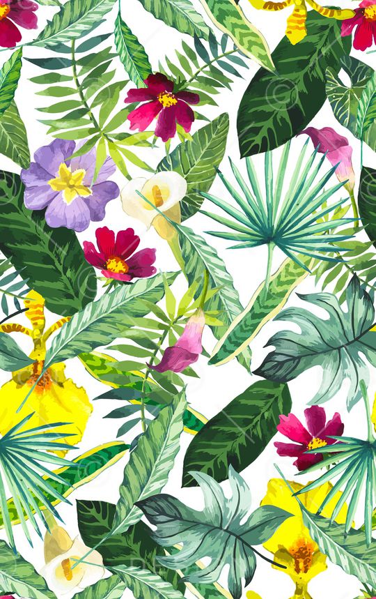 植物印花华亿平台图片