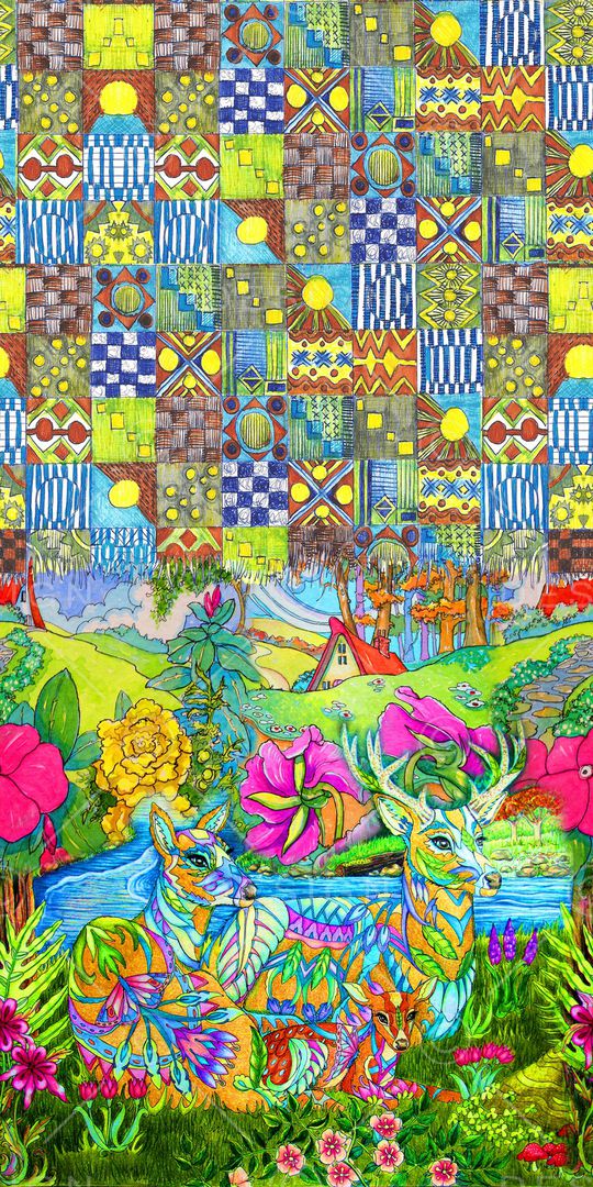 民族风印花华亿平台图片