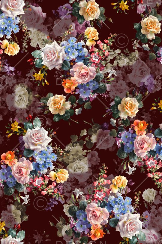 玫瑰印花华亿平台图片