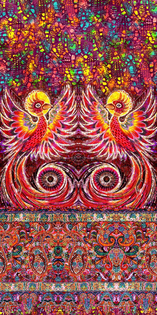 民族风印花华亿平台图片