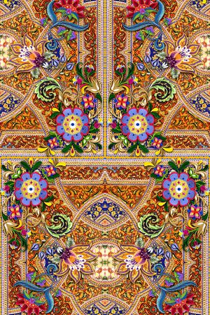 民族风印花华亿平台图片