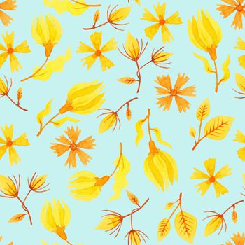 881301-20170627 水彩小黄花-4