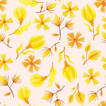 881302-20170627 水彩小黄花-5