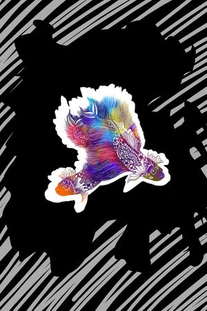 鱼印花华亿平台图片