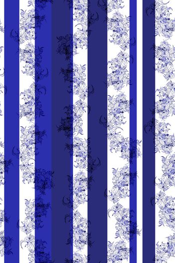 条纹印花华亿平台图片