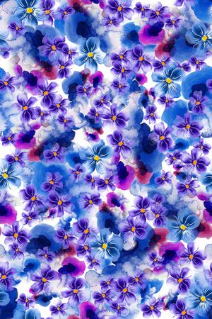 花朵印花华亿平台图片