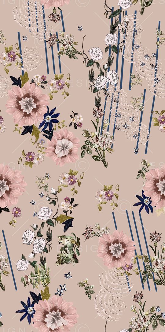 小碎花印花华亿平台图片