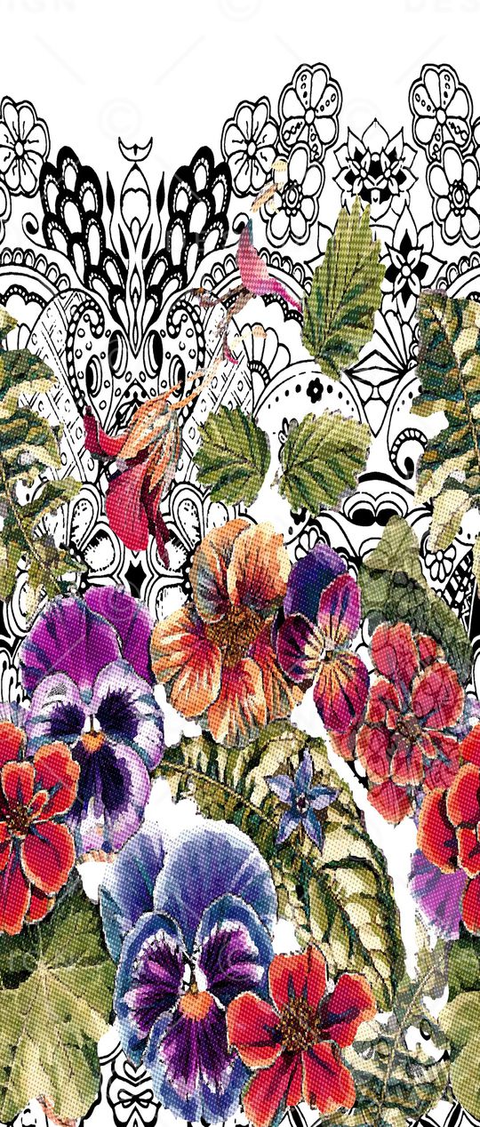 古典印花华亿平台图片