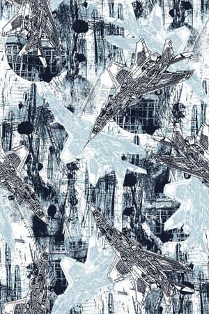 抽象纹理印花华亿平台图片